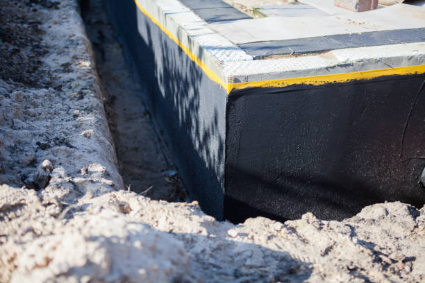 Residential Emergency Waterproofing installation at a Rose, NY home by SJ Waterproofing Pros